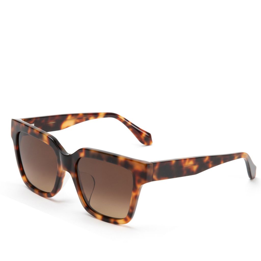 #color_Sienna Tortoise with Polarized Tan Gradient Lenses