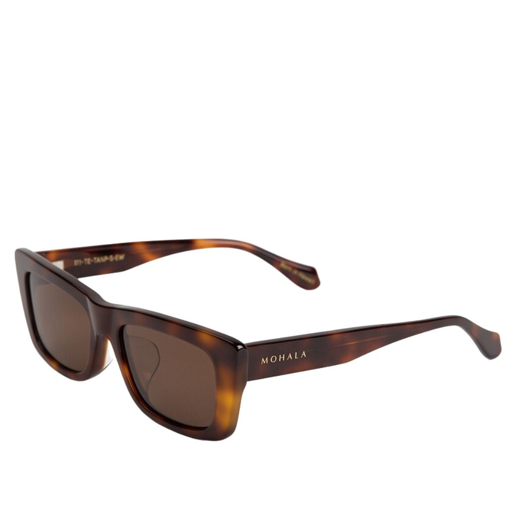 #color_Tiger Eye Tortoise with Polarized Tan Lenses