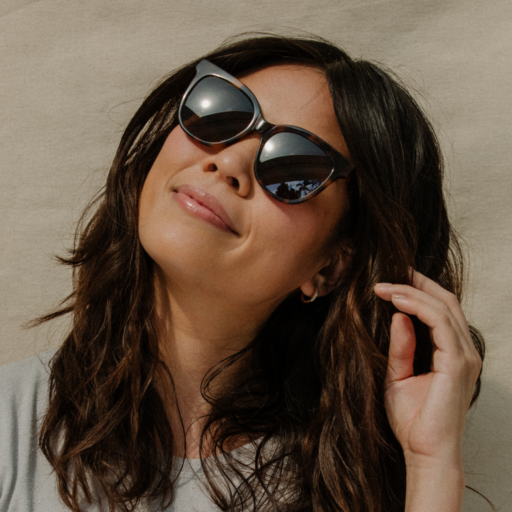 #color_Tiger Eye Tortoise with Polarized Tan Lenses