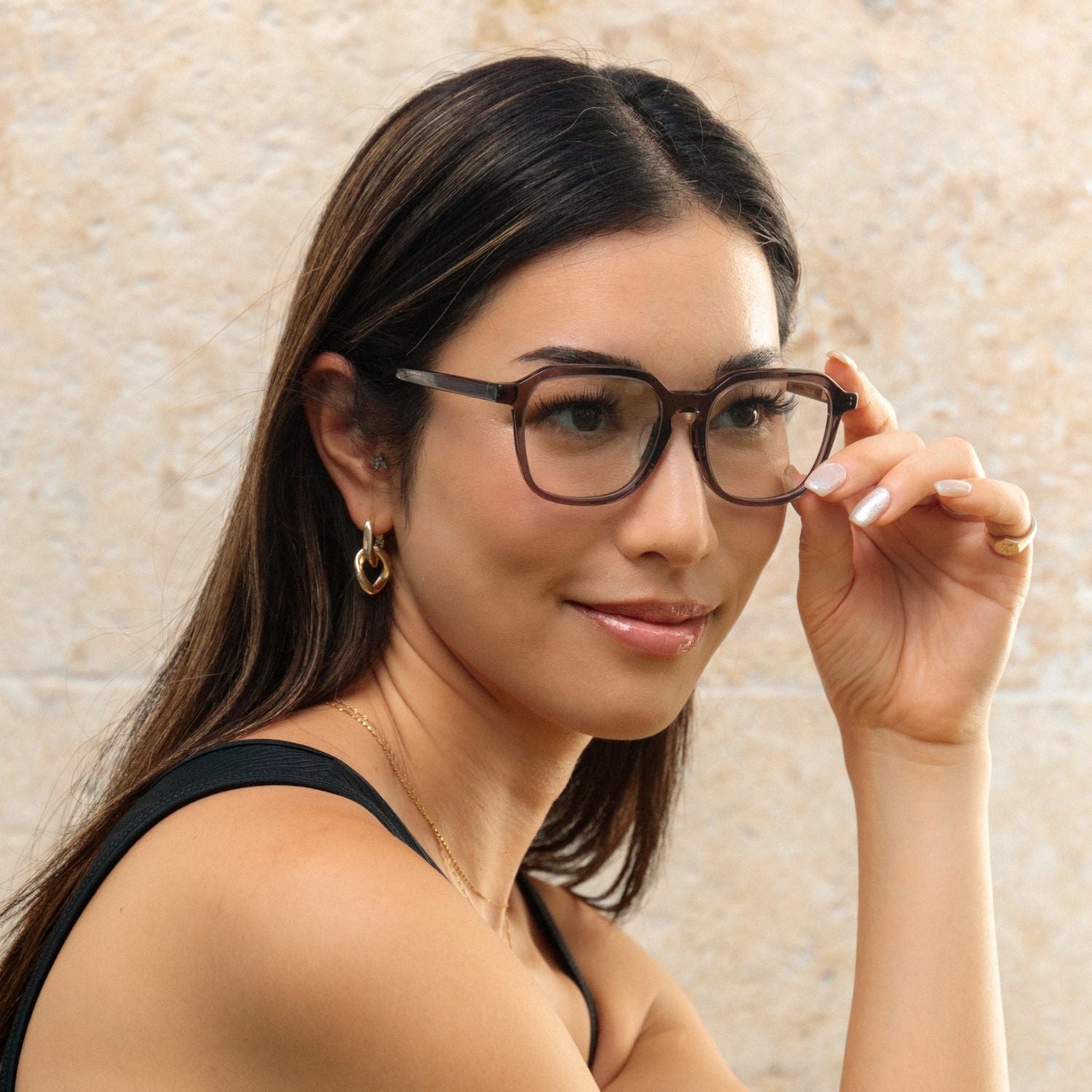 #color_Caribbean Conch with Prescription Lens Options