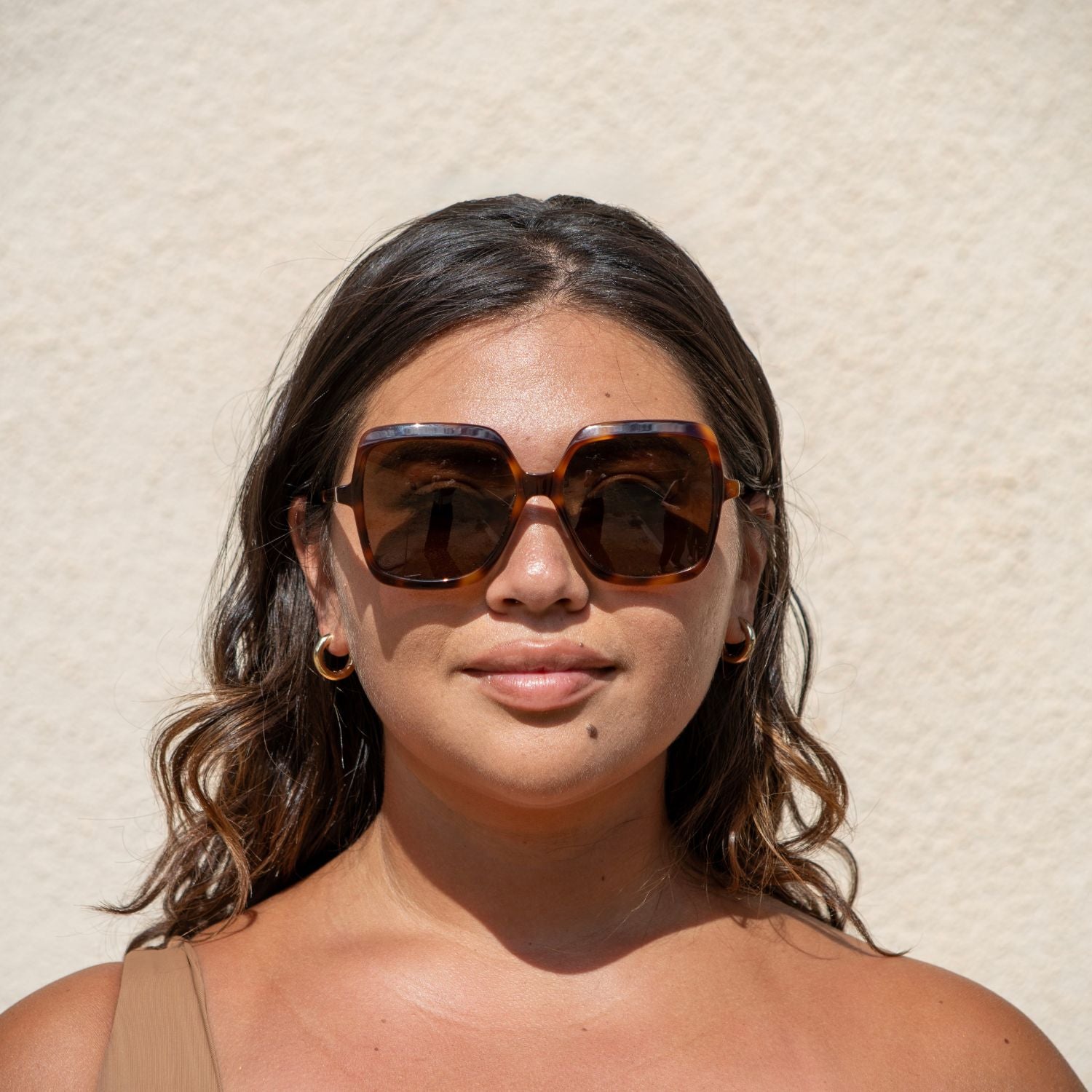 #color_Cappuccino ContourBridge™ with Polarized Tan Lenses