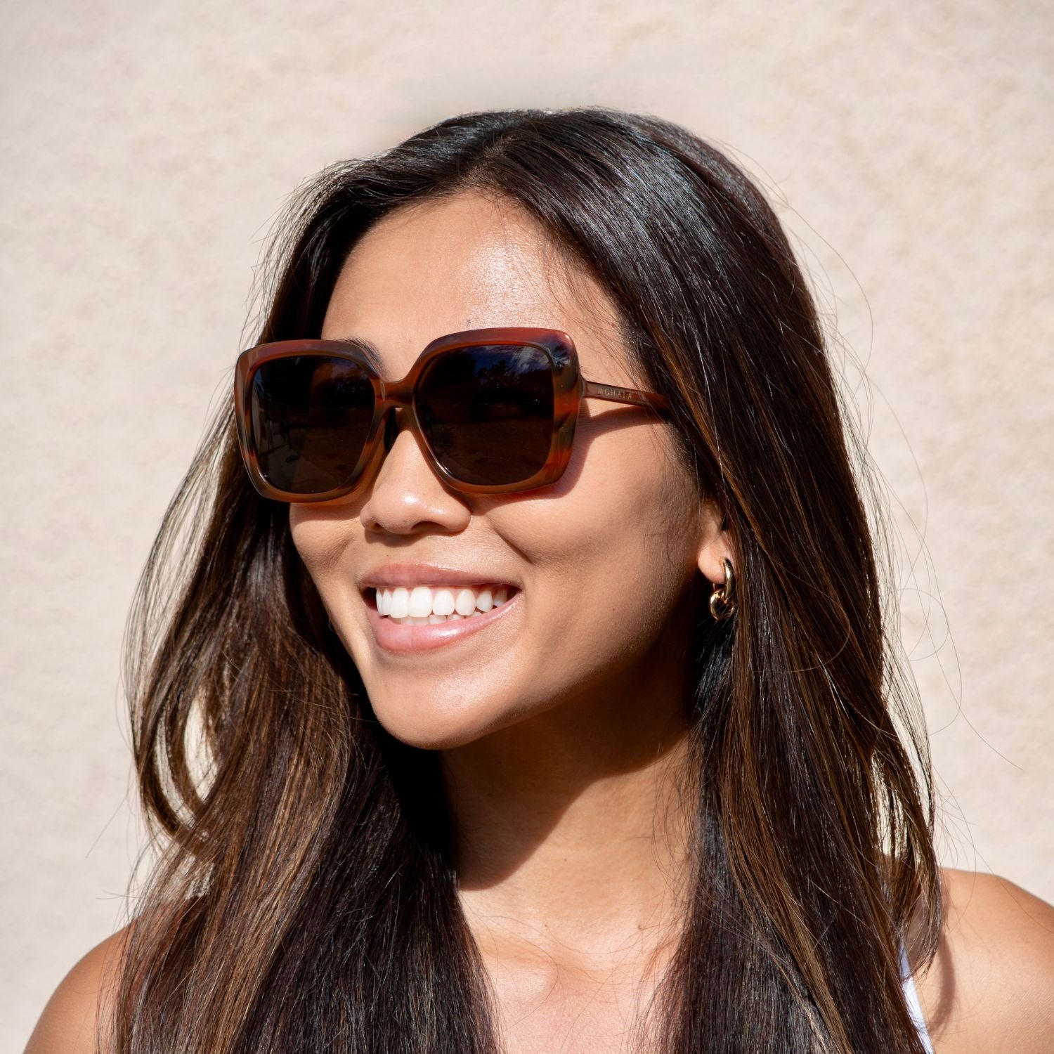 #color_Koa Tortoise ContourBridge™ with Polarized Tan Lenses