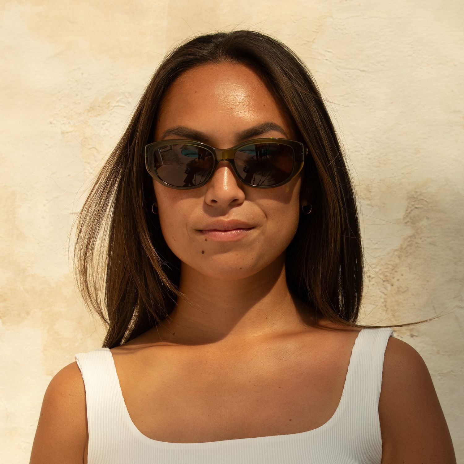 #color_Olivine ContourBridge™ with Polarized Tan Lenses