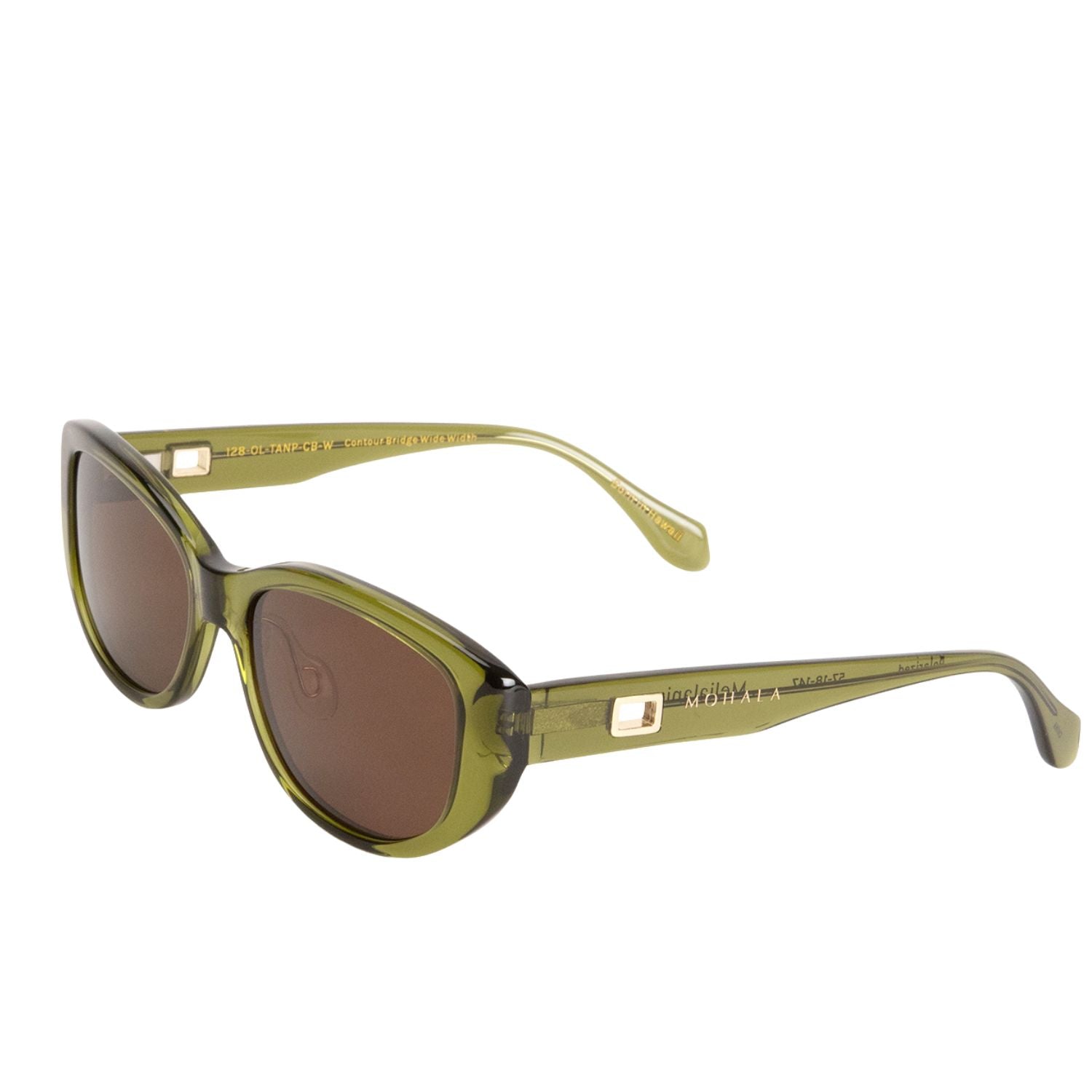 #color_Olivine ContourBridge™ with Polarized Tan Lenses