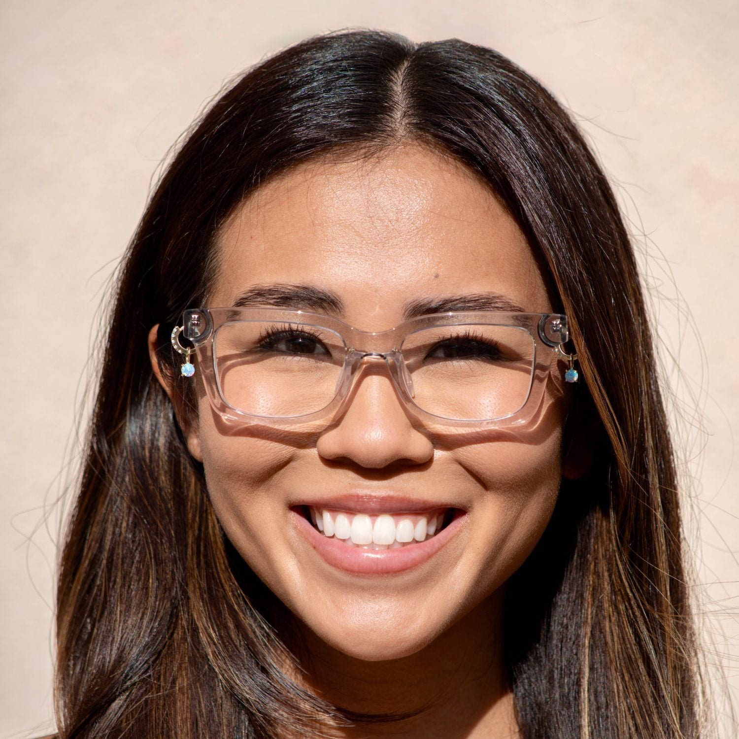 Opal Huggie by Misha Hawaii