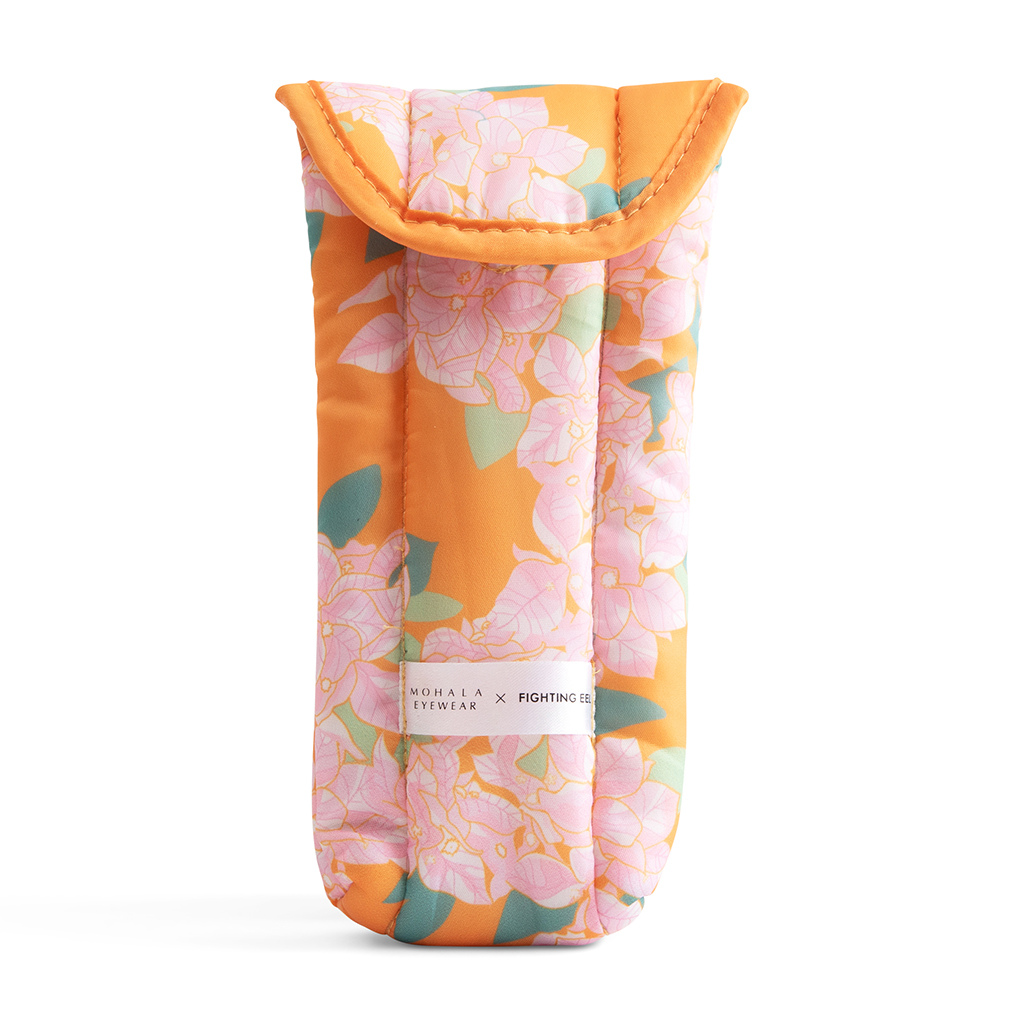 Fighting Eel X Mohala Soft Case - Bougainvillea in Apricot - Individual Sale