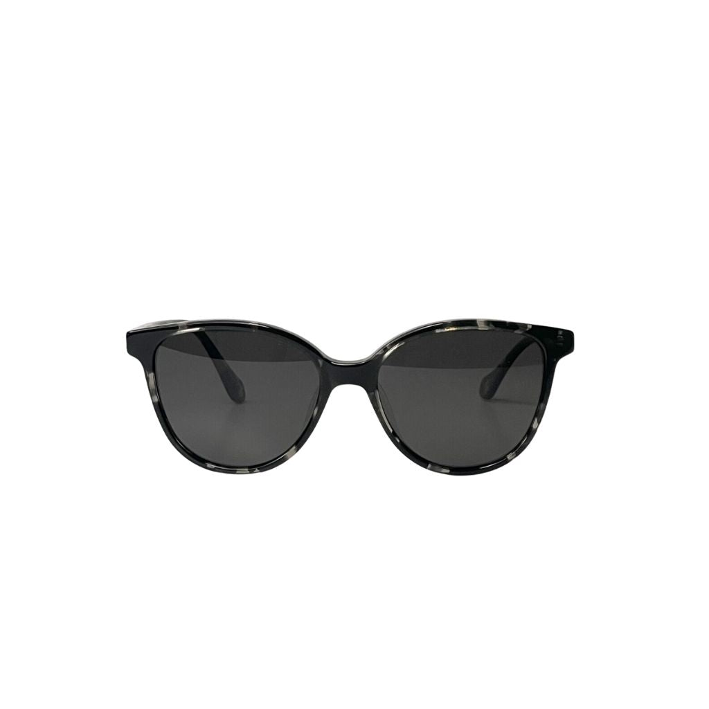 Kalei Sunglasses in Midnight Tortoise in Medium nose bridge with Gray Polarized Lenses