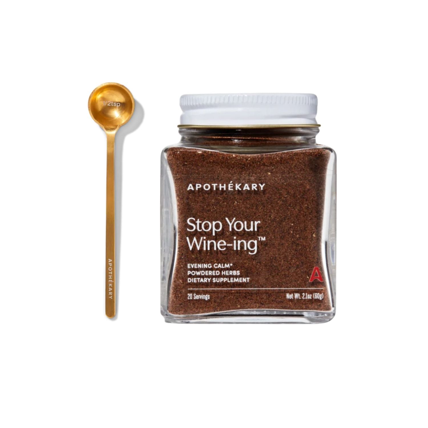 Apothékary Stop Your Wine-ing with Gold Daily Remedy Spoon