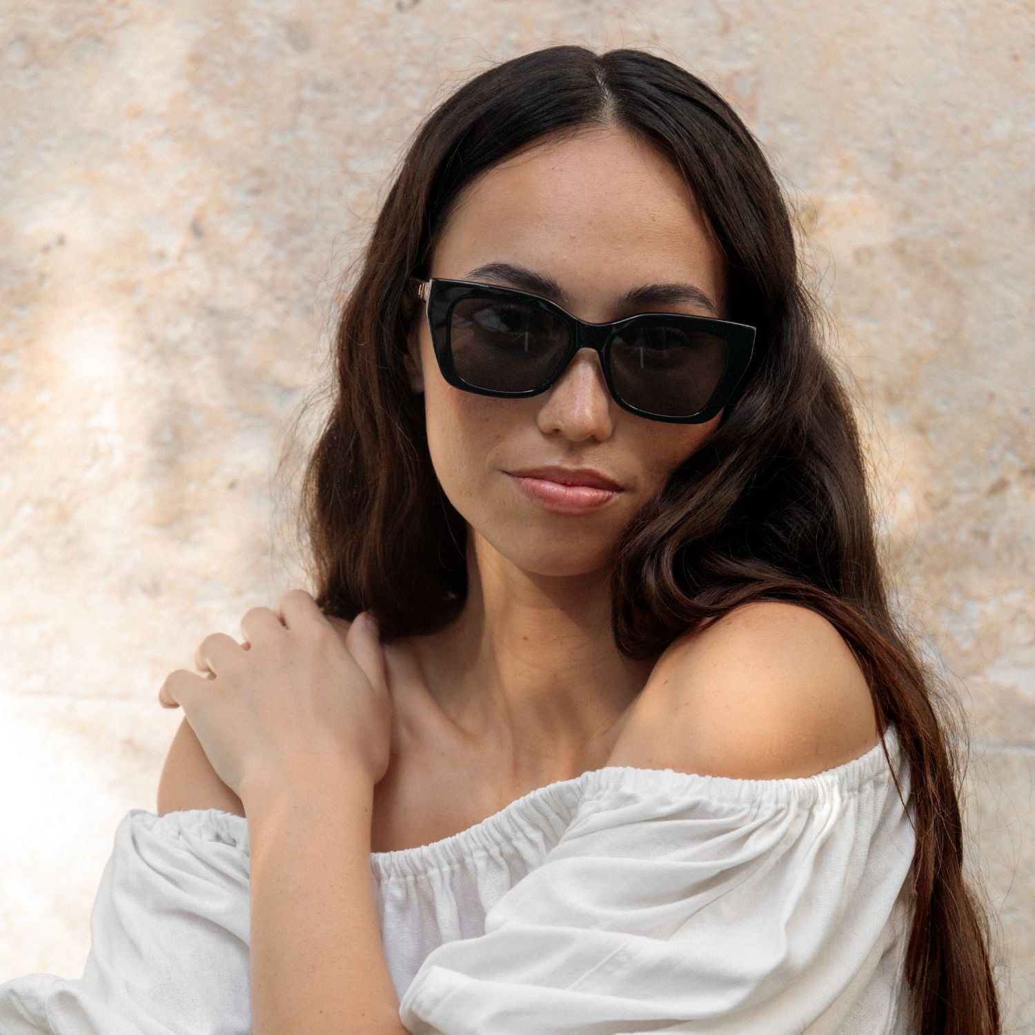 #color_Black Lava Puka with Polarized Gray Lenses