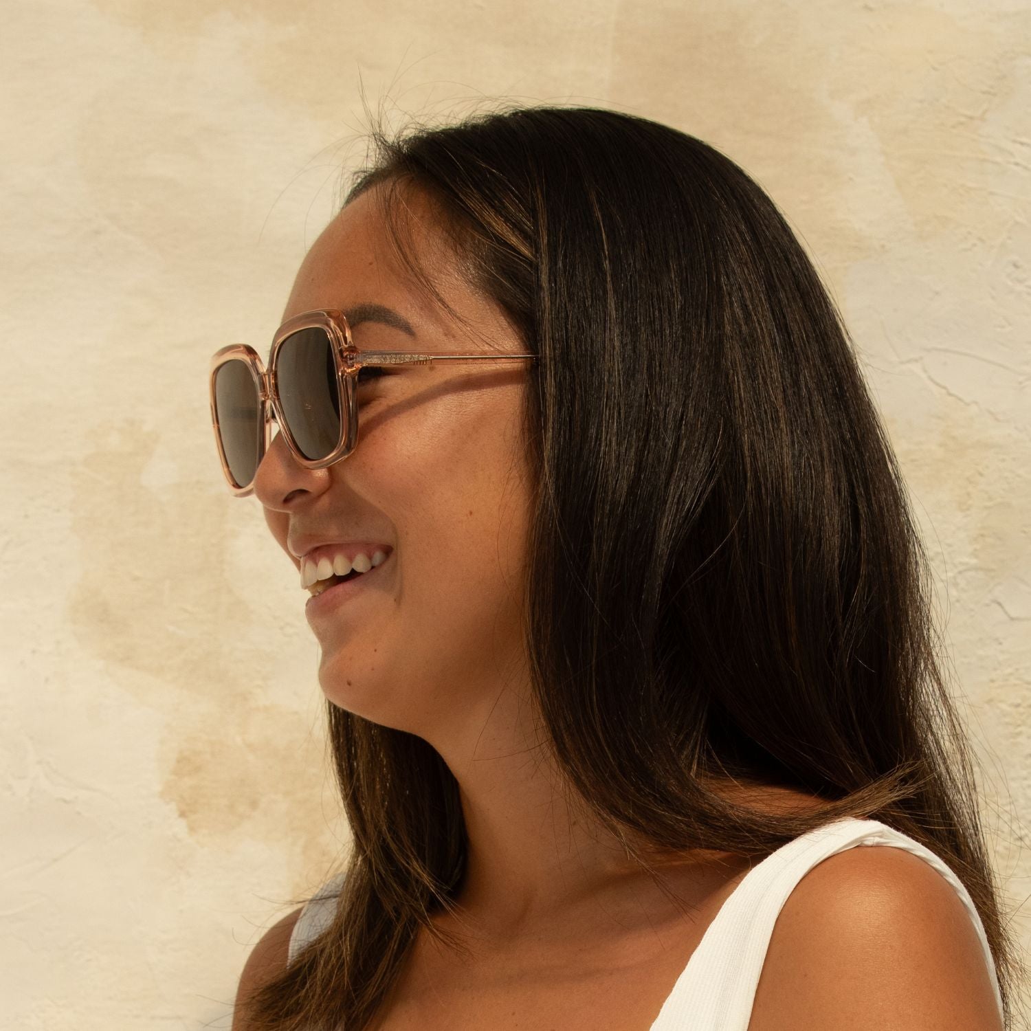 #color_Guava Mimosa ContourBridge™ with Polarized Tan Lenses