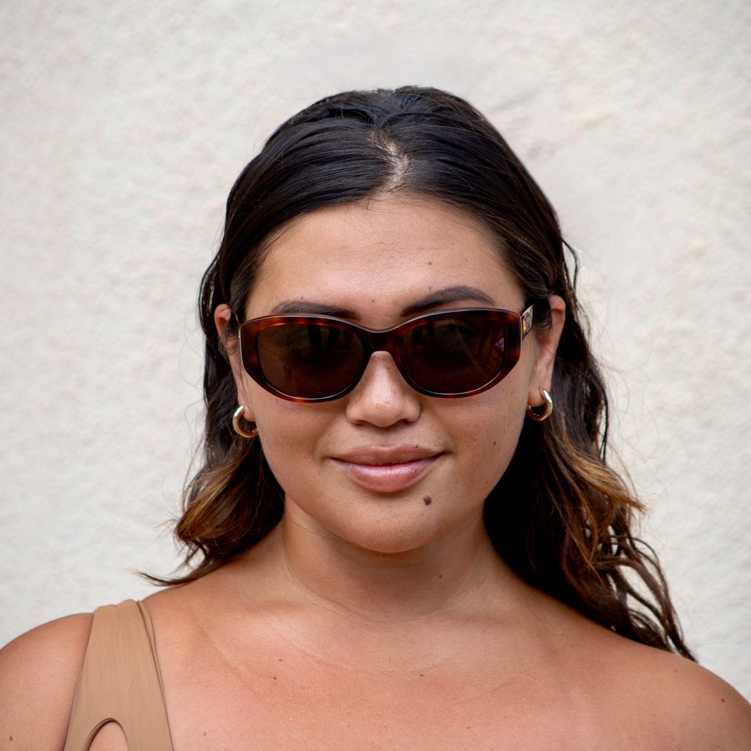 #color_Cappuccino ContourBridge™ with Polarized Tan Lenses