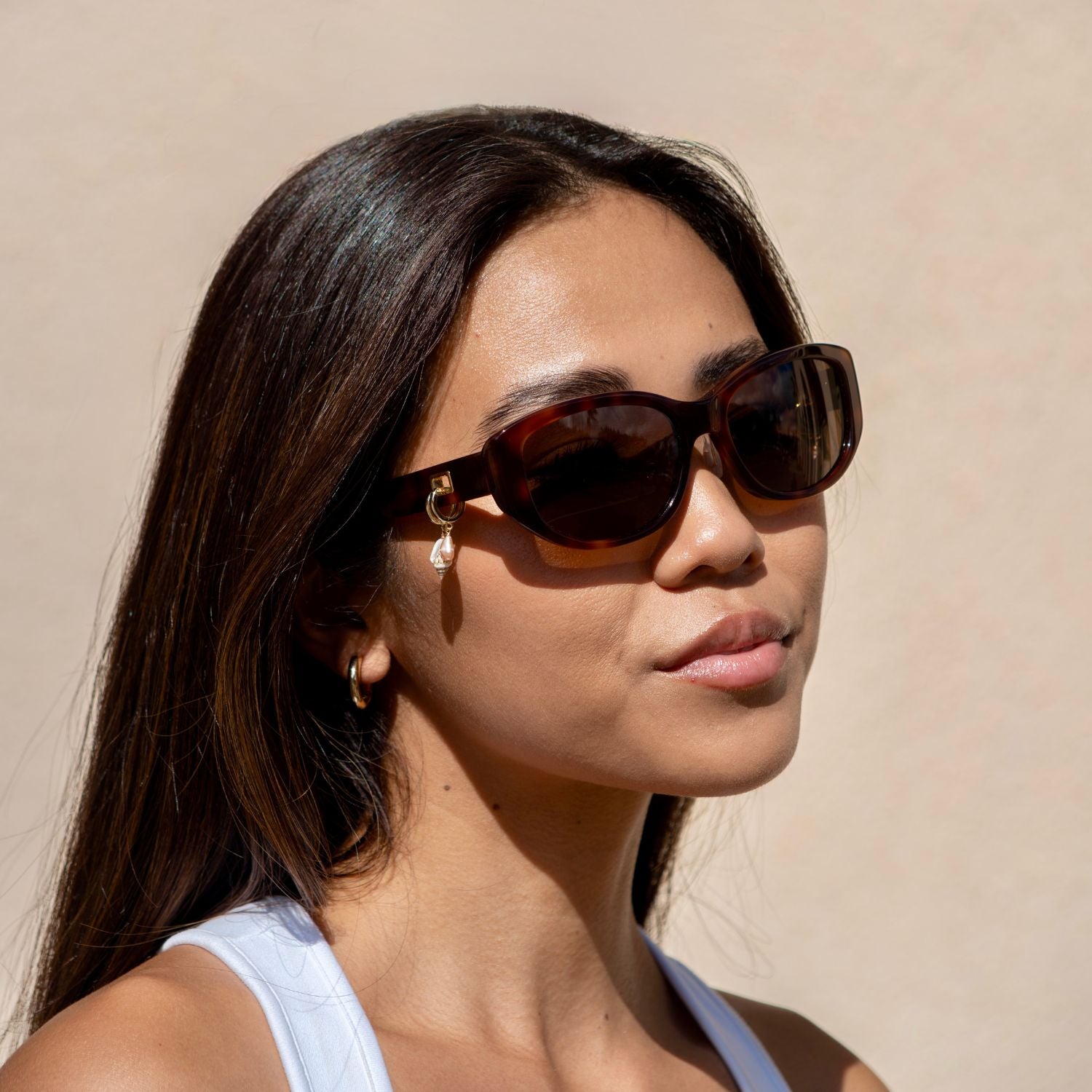 #color_Cappuccino ContourBridge™ with Polarized Tan Lenses