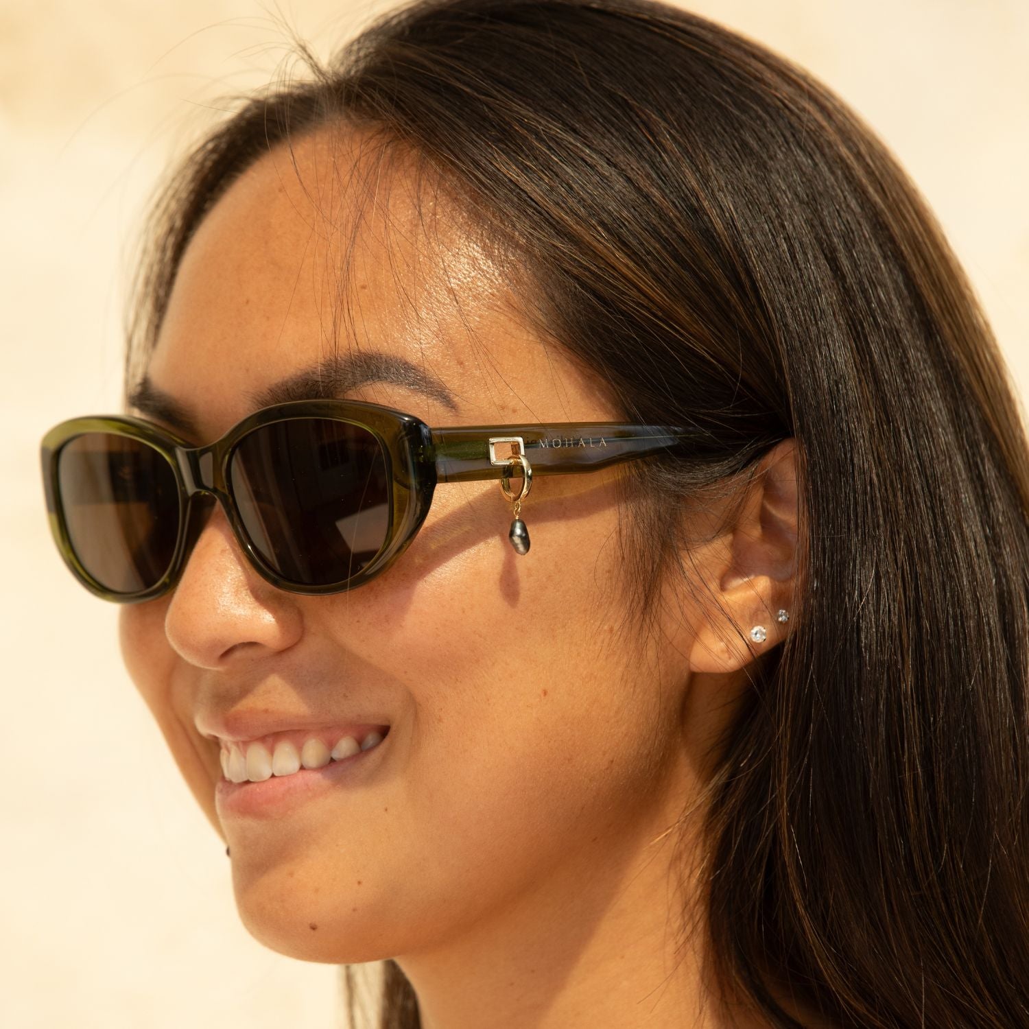 #color_Olivine ContourBridge™ with Polarized Tan Lenses
