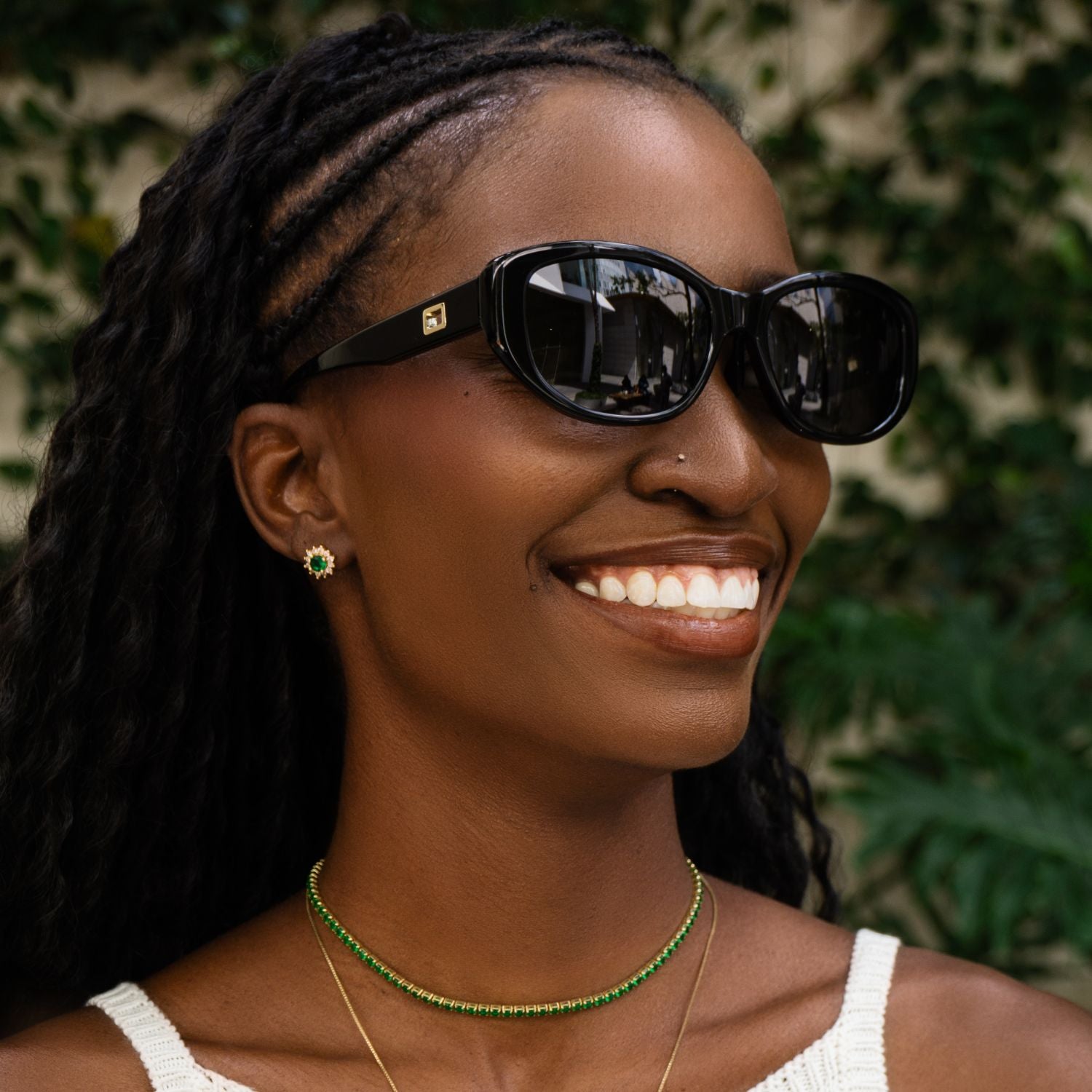 #color_Black Lava Puka with Polarized Gray Lenses