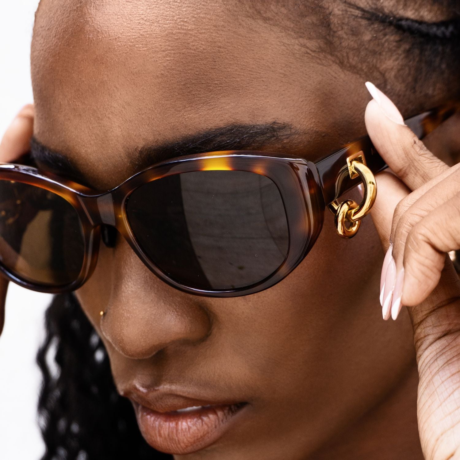 #color_Cappuccino Puka ContourBridge™ with Polarized Tan Lenses