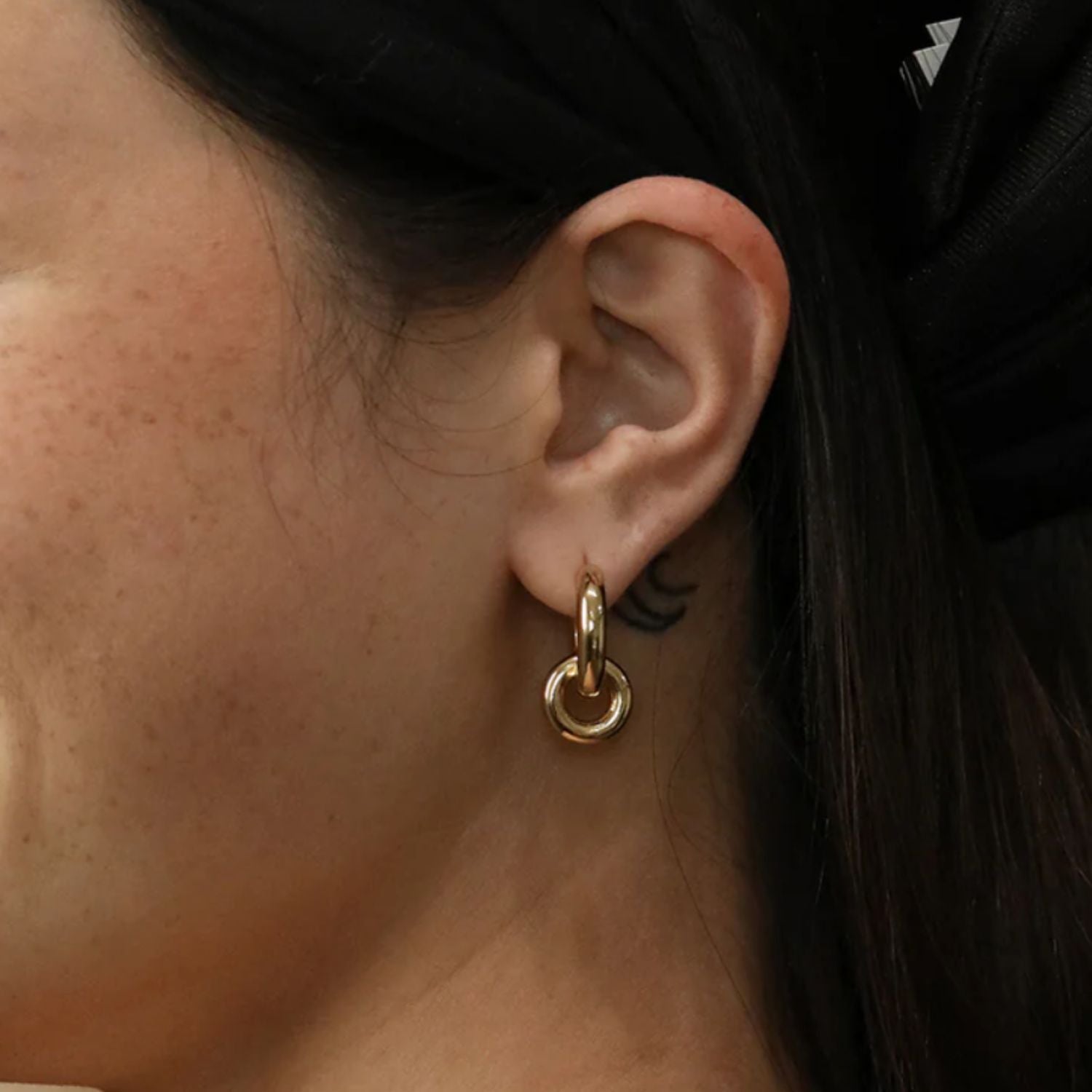Stevie Hoop (Gold) by Love Me Knots