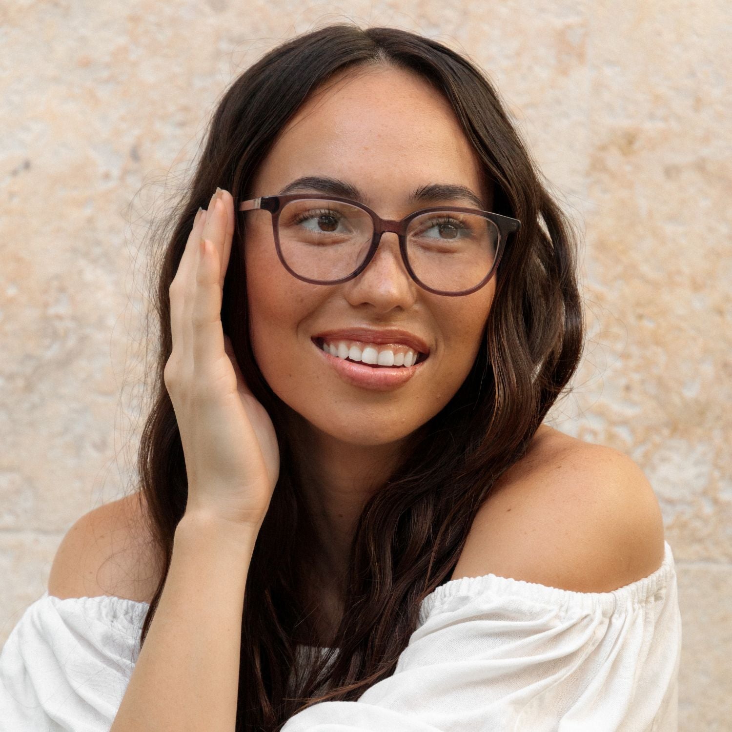 #color_Caribbean Conch with Prescription Lens Options