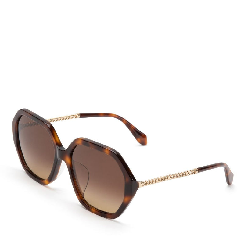 #color_Tiger Eye Tortoise with Polarized Tan Gradient Lenses