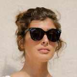 visible:Jordyn has a square face shape, med width, tall nose bridge #color_Kukui Tortoise with Polarized Tan Lenses