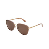#color_Tuscan Rose Chain with Polarized Tan Lenses